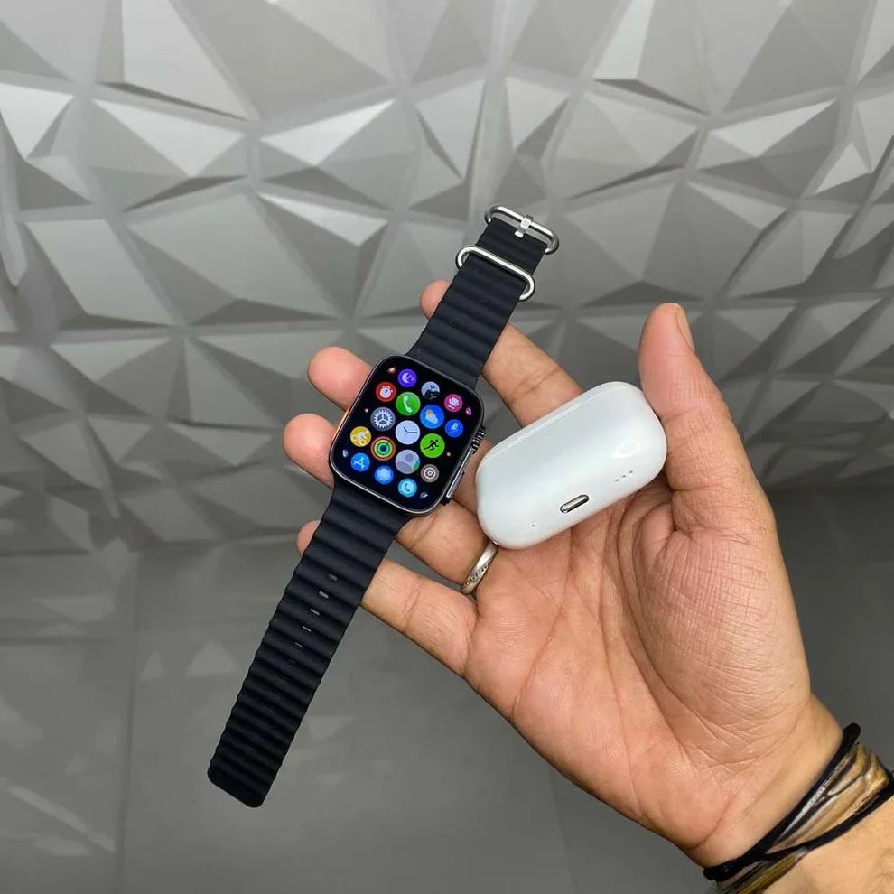 SmartWatch 9 ULTRA 2™ + Airpod (DISPONIBLE SOLO EN NEGRO)